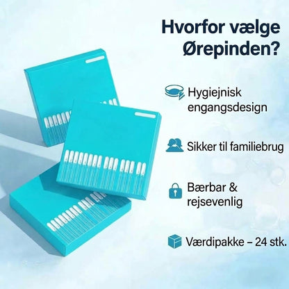 Ørepinden: Fri for ørevoks, pine, svimmelhed og tinnitus